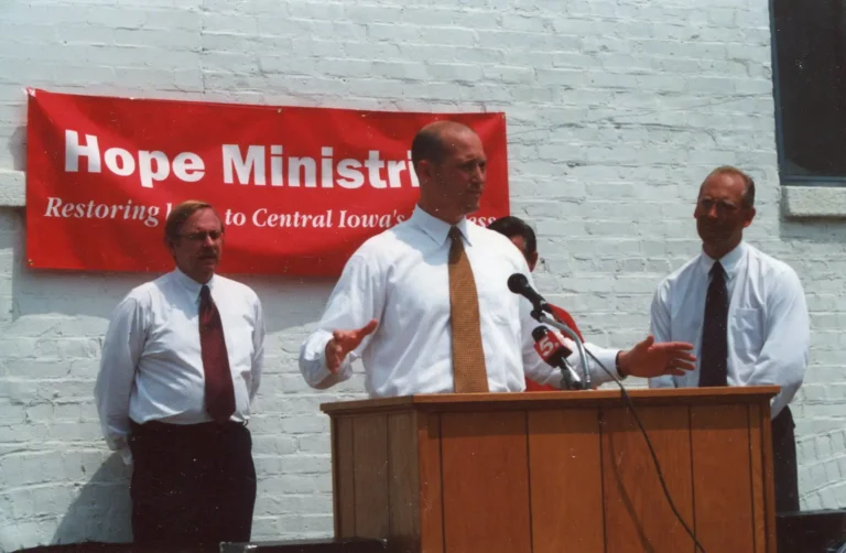 Bethel Mission and Door of Faith merge to become Hope Ministries, offering both emergency shelter and long-term life recovery support for homeless men.